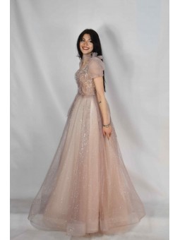 abito gioiello con maniche...