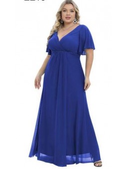 abito con maniche velate...