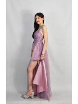 Abito in tulle glitterato e...