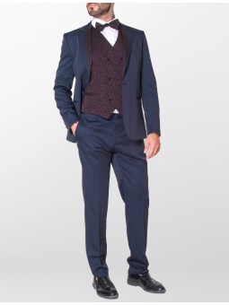 abito con petto e gilet...