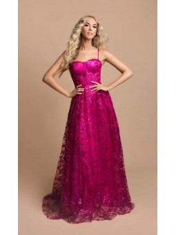 abito impero brillantinato...